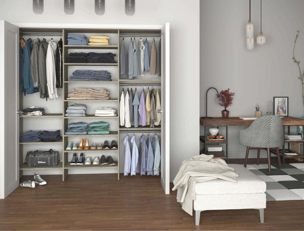 Luxurious Reach-In Closet Transformation